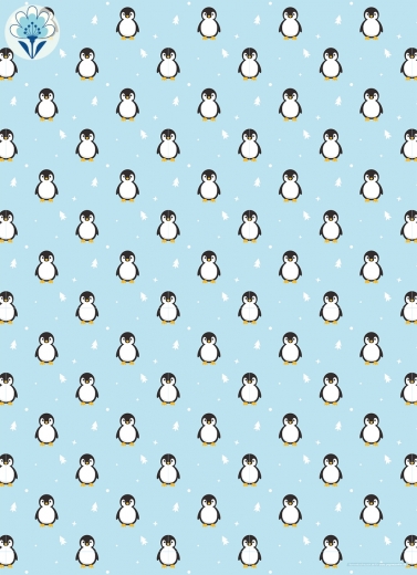 Geschenkpapier Pinguine