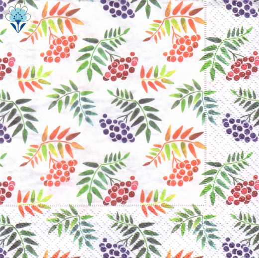 Lunchservietten Eberesche