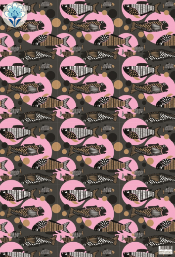 Geschenkpapier Fischverkehr