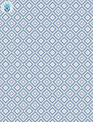 Geschenkpapier Diamonds, blau klein