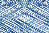 Geschenkpapier Pattern, blau