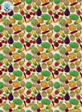 Geschenkpapier Veggies