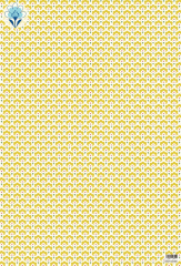 Geschenkpapier Skandinavisches Blumen Retro